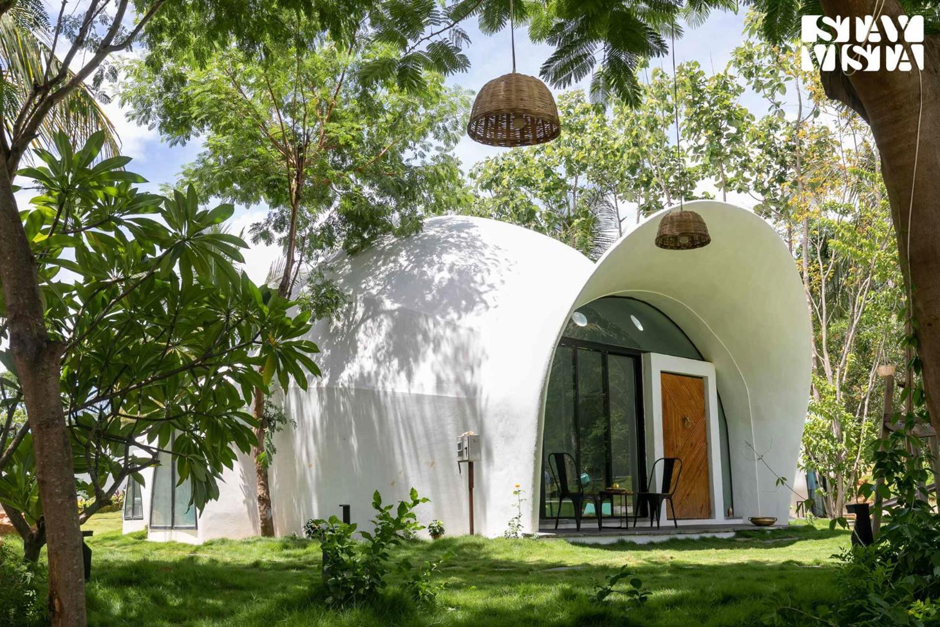 Stayvista At Shwaas Mysore With Private Pool Экстерьер фото