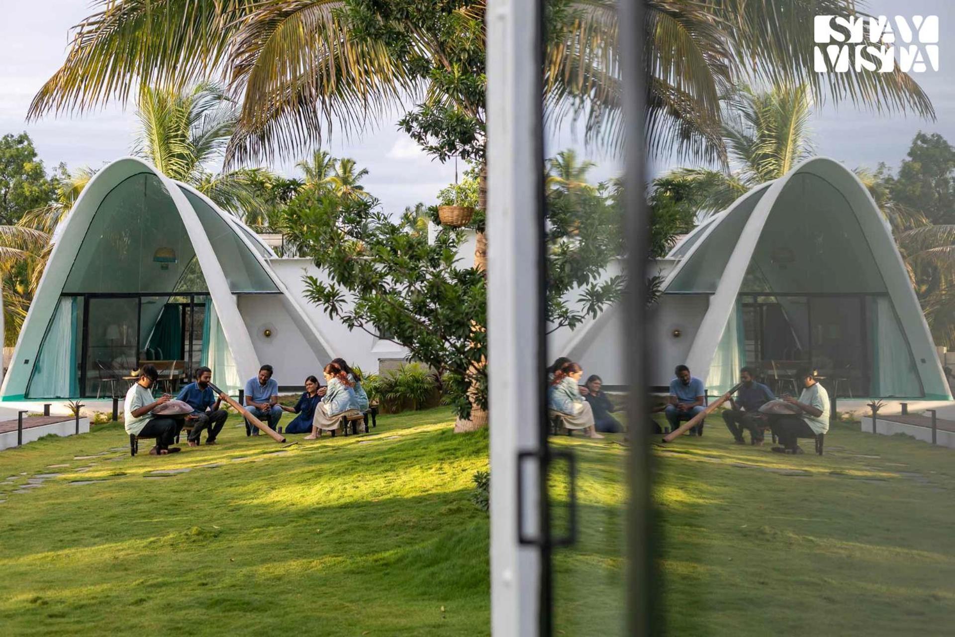 Stayvista At Shwaas Mysore With Private Pool Экстерьер фото