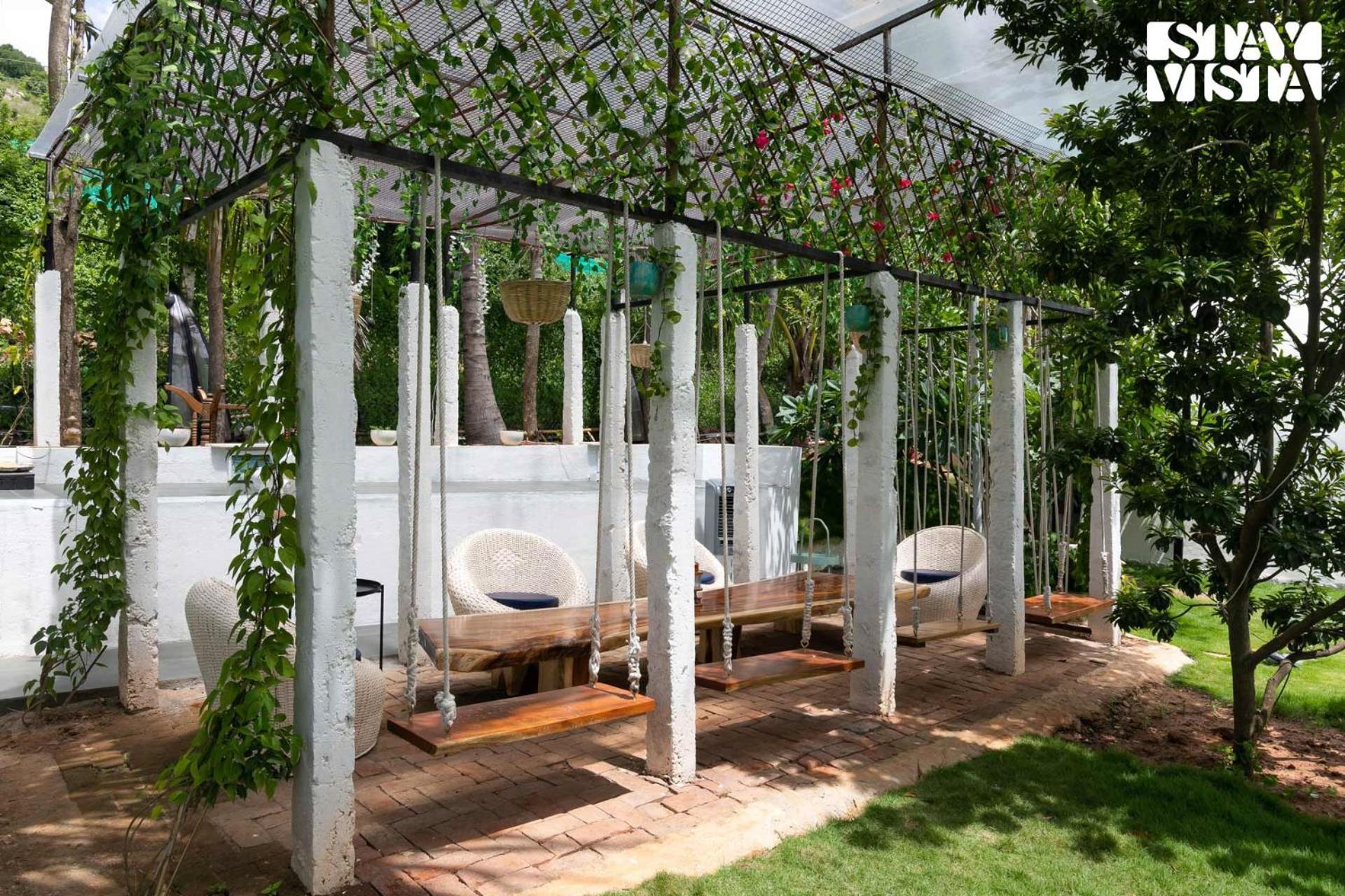 Stayvista At Shwaas Mysore With Private Pool Экстерьер фото