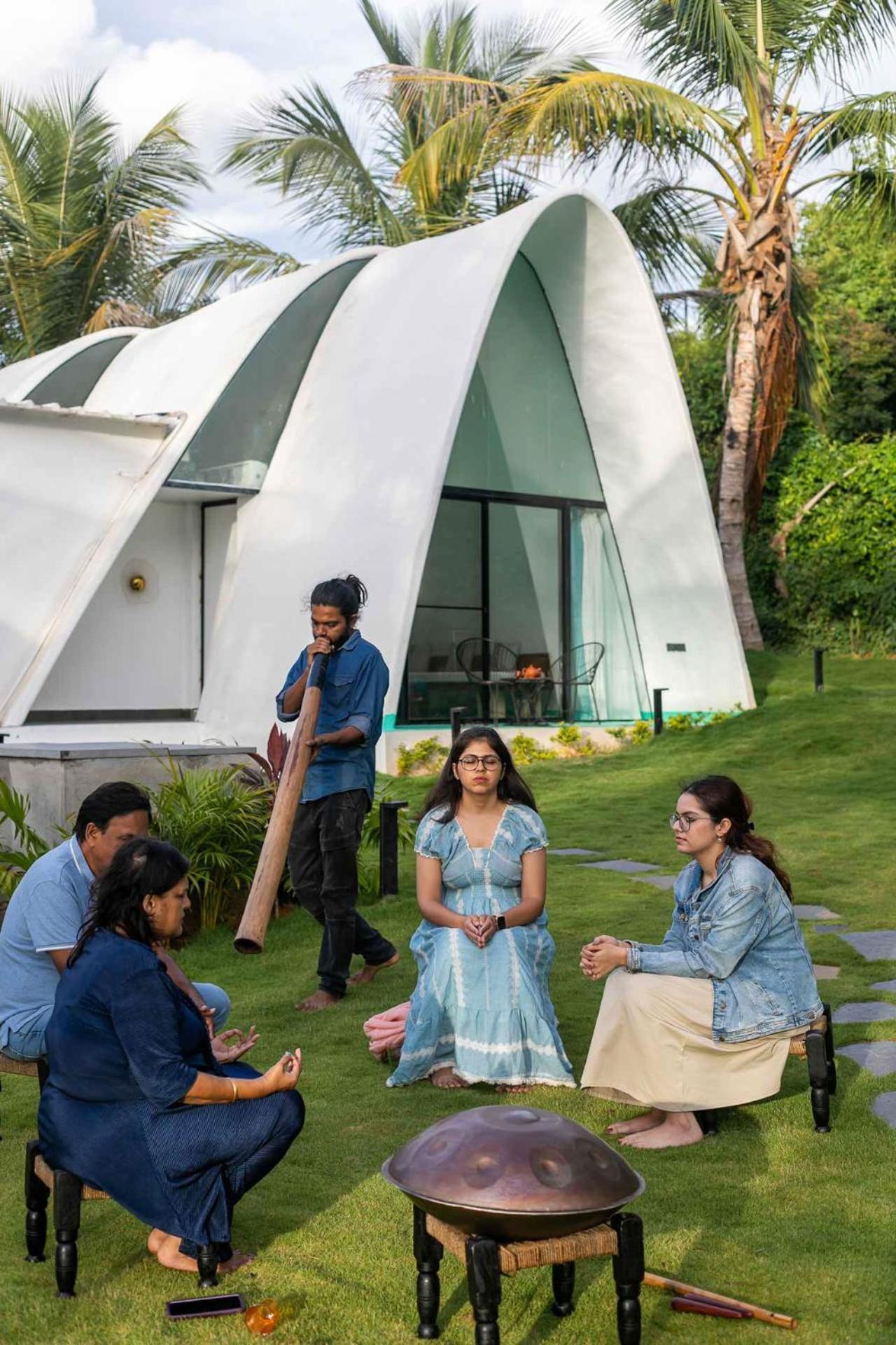 Stayvista At Shwaas Mysore With Private Pool Экстерьер фото