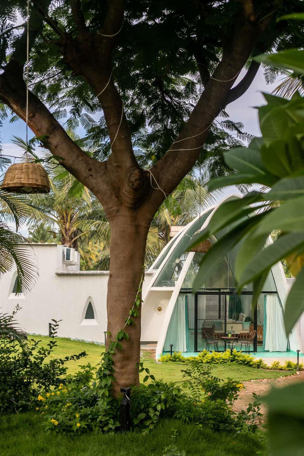 Stayvista At Shwaas Mysore With Private Pool Экстерьер фото